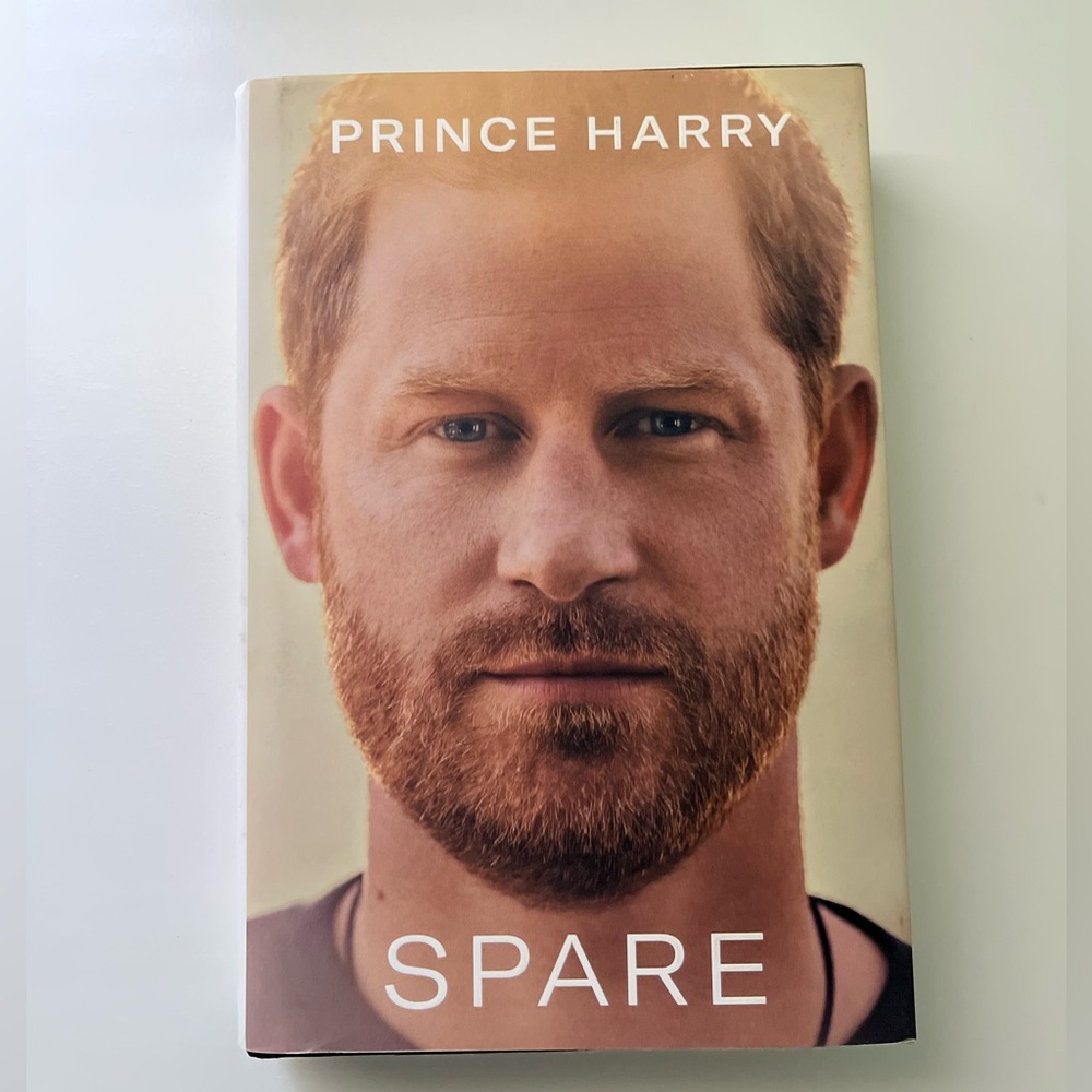 Prince Harry - Spare - Hardcover Book